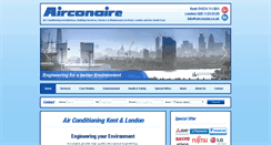 Desktop Screenshot of airconaire.co.uk