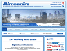 Tablet Screenshot of airconaire.co.uk